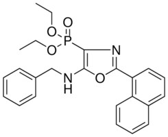 (5-BENZYLAMINO-2-NAPHTHALEN-1-YL-OXAZOL-4-YL)-PHOSPHONIC ACID DIETHYL ESTER AldrichCPR