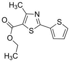 Ethyl 4-methyl-2-(2-thienyl)-thiazole-5-carboxylate 97%, AldrichCPR