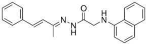 N'-(1-METHYL-3-PHENYL-2-PROPENYLIDENE)-2-(1-NAPHTHYLAMINO)ACETOHYDRAZIDE AldrichCPR