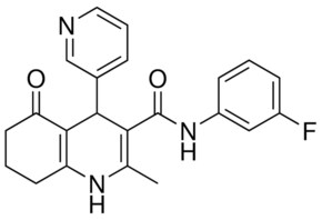 N-(3-FLUOROPHENYL)-2-METHYL-5-OXO-4-(3-PYRIDINYL)-1,4,5,6,7,8-HEXAHYDRO-3-QUINOLINECARBOXAMIDE AldrichCPR
