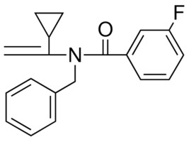 N-BENZYL-N-(1-CYCLOPROPYL-VINYL)-3-FLUORO-BENZAMIDE AldrichCPR