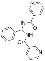 N-{phenyl[(3-pyridinylcarbonyl)amino]methyl}nicotinamide AldrichCPR