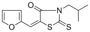 5-(2-FURYLMETHYLENE)-3-ISOBUTYL-2-THIOXO-1,3-THIAZOLIDIN-4-ONE AldrichCPR