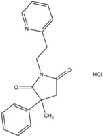 3-methyl-3-phenyl-1-[2-(2-pyridinyl)ethyl]-2,5-pyrrolidinedione hydrochloride AldrichCPR