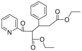 3-PHENYL-2-(PYRIDINE-2-CARBONYL)-PENTANEDIOIC ACID DIETHYL ESTER AldrichCPR