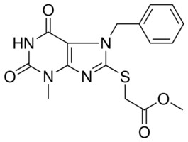 ME ((7-BENZYL-3-METHYL-2,6-DIOXO-2,3,6,7-TETRAHYDRO-1H-PURIN-8-YL)THIO)ACETATE AldrichCPR