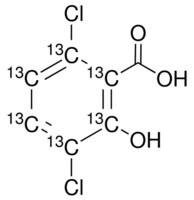 3,6-Dichloro-2-hydroxybenzoic acid-(phenyl-13C6) 99 atom % 13C, 98% (CP)