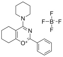 2-PH-4-PIPERIDIN-1-YL-5,6,7,8-4H-BENZO(E)(1,3)OXAZIN-1-YLIUM, TETRAFLUORO BORATE AldrichCPR