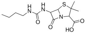 6-{[(butylamino)carbonyl]amino}-3,3-dimethyl-7-oxo-4-thia-1-azabicyclo[3.2.0]heptane-2-carboxylic acid AldrichCPR