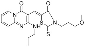 3-{(Z)-[3-(3-METHOXYPROPYL)-4-OXO-2-THIOXO-1,3-THIAZOLIDIN-5-YLIDENE]METHYL}-2-(PROPYLAMINO)-4H-PYRIDO[1,2-A]PYRIMIDIN-4-ONE AldrichCPR