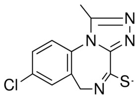 8-chloro-1-methyl-4-(methylsulfanyl)-6H-[1,2,4]triazolo[4,3-a][1,4]benzodiazepine AldrichCPR
