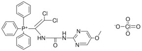 (DICHLORO-1-(3-(MEO-PYRIMIDIN-YL)-UREIDO)-VINYL)-TRI-PH-PHOSPHONIUM, PERCHLORATE AldrichCPR