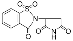 3-(1,1-dioxido-3-oxo-1,2-benzisothiazol-2(3H)-yl)-2,5-pyrrolidinedione AldrichCPR