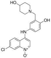 1-{5-[(7-chloro-1-oxido-4-quinolinyl)amino]-2-hydroxybenzyl}-4-piperidinol AldrichCPR