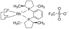 1,2-双[(2S,5S)-2,5-二甲基磷]苯(环辛二烯)三氟甲磺酸铑(I) 97%