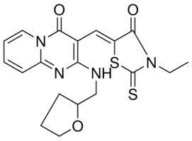 3-[(Z)-(3-ETHYL-4-OXO-2-THIOXO-1,3-THIAZOLIDIN-5-YLIDENE)METHYL]-2-[(TETRAHYDRO-2-FURANYLMETHYL)AMINO]-4H-PYRIDO[1,2-A]PYRIMIDIN-4-ONE AldrichCPR