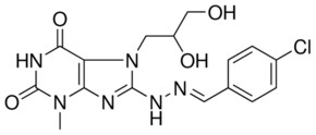 4-CHLOROBENZALDEHYDE [7-(2,3-DIHYDROXYPROPYL)-3-METHYL-2,6-DIOXO-2,3,6,7-TETRAHYDRO-1H-PURIN-8-YL]HYDRAZONE AldrichCPR