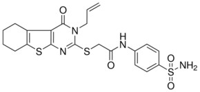 2-[(3-ALLYL-4-OXO-3,4,5,6,7,8-HEXAHYDRO[1]BENZOTHIENO[2,3-D]PYRIMIDIN-2-YL)SULFANYL]-N-[4-(AMINOSULFONYL)PHENYL]ACETAMIDE AldrichCPR