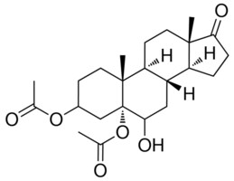 (5alpha)-3-(acetyloxy)-6-hydroxy-17-oxoandrostan-5-yl acetate AldrichCPR