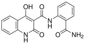 4-HO-2-OXO-1,2-DIHYDRO-QUINOLINE-3-CARBOXYLIC ACID (2-CARBAMOYL-PHENYL)-AMIDE AldrichCPR