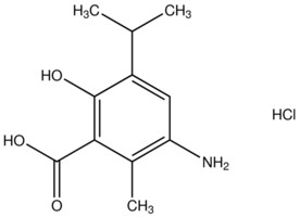 3-amino-6-hydroxy-5-isopropyl-2-methylbenzoic acid hydrochloride AldrichCPR