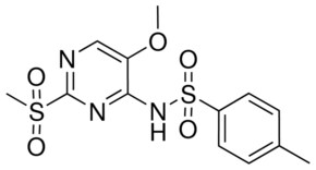 N-(5-METHOXY-2-(METHYLSULFONYL)-4-PYRIMIDINYL)-4-METHYLBENZENESULFONAMIDE AldrichCPR
