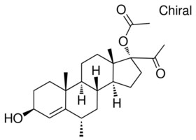 (3beta,6alpha)-3-hydroxy-6-methyl-20-oxopregn-4-en-17-yl acetate AldrichCPR