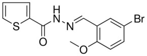 THIOPHENE-2-CARBOXYLIC ACID (5-BROMO-2-METHOXY-BENZYLIDENE)-HYDRAZIDE AldrichCPR
