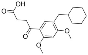 4-[5-(cyclohexylmethyl)-2,4-dimethoxyphenyl]-4-oxobutanoic acid AldrichCPR