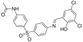 N-{4-[(4-{[(E)-(3,5-dichloro-2-hydroxyphenyl)methylidene]amino}phenyl)sulfonyl]phenyl}acetamide AldrichCPR