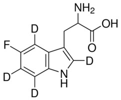 5-Fluoro-DL-tryptophan-2,4,6,7-d4 97 atom % D, 97% (CP)