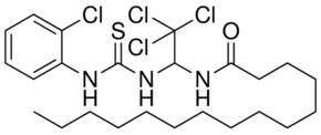 PENTADECANOIC ACID (2,2,2-TRICHLORO-1-(3-(2-CL-PHENYL)-THIOUREIDO)-ETHYL)-AMIDE AldrichCPR