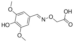 ({[(E)-(4-hydroxy-3,5-dimethoxyphenyl)methylidene]amino}oxy)acetic acid AldrichCPR