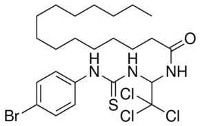 PENTADECANOIC ACID (1-(3-(4-BR-PHENYL)-THIOUREIDO)-2,2,2-TRICHLORO-ETHYL)-AMIDE AldrichCPR