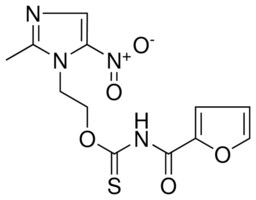 (FURAN-2-CARBONYL)-THIOCARBAMIC ACID O-(2-(2-ME-5-NITRO-IMIDAZOL-1-YL)-ET) ESTER AldrichCPR