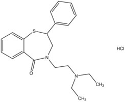 4-[2-(diethylamino)ethyl]-2-phenyl-3,4-dihydro-1,4-benzothiazepin-5(2H)-one hydrochloride AldrichCPR