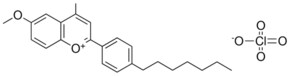2-(4-HEPTYL-PHENYL)-6-METHOXY-4-METHYL-CHROMENYLIUM, PERCHLORATE AldrichCPR