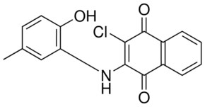 2-CHLORO-3-(2-HYDROXY-5-METHYLANILINO)-1,4-NAPHTHOQUINONE AldrichCPR