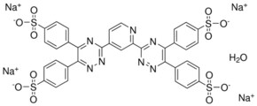 2,4-BIS(5,6-BIS(4-SULFO-PHENYL)-1,2,4-TRIAZIN-3-YL)PYRIDINE, SODIUM SALT,HYDRATE AldrichCPR