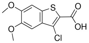 3-chloro-5,6-dimethoxy-1-benzothiophene-2-carboxylic acid AldrichCPR