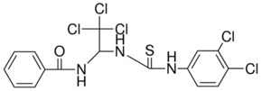 N-(2,2,2-TRICHLORO-1-(3-(3,4-DICHLORO-PHENYL)-THIOUREIDO)-ETHYL)-BENZAMIDE AldrichCPR