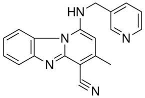 3-ME-1((PYRIDIN-3-YLMETHYL)AMINO)BENZO(4,5)IMIDAZO(1,2-A)PYRIDINE-4-CARBONITRILE AldrichCPR
