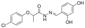 2-(4-CHLOROPHENOXY)-N'-(2,4-DIHYDROXYBENZYLIDENE)PROPANOHYDRAZIDE AldrichCPR