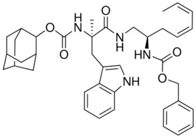 2-ADAMANTYL (1R)-2-[((2R)-2-[[(BENZYLOXY)CARBONYL]AMINO]-2-PHENYLETHYL)AMINO]-1-(1H-INDOL-3-YLMETHYL)-1-METHYL-2-OXOETHYLCARBAMATE AldrichCPR