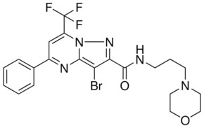 3-BROMO-N-[3-(4-MORPHOLINYL)PROPYL]-5-PHENYL-7-(TRIFLUOROMETHYL)PYRAZOLO[1,5-A]PYRIMIDINE-2-CARBOXAMIDE AldrichCPR