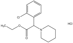 ethyl (2-chlorophenyl)(1-piperidinyl)acetate hydrochloride AldrichCPR