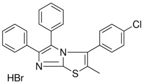 3-(4-CHLOROPHENYL)-2-METHYL-5,6-DIPHENYLIMIDAZO(2,1-B)(1,3)THIAZOLE HYDROBROMIDE AldrichCPR