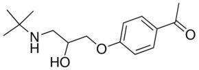1-{4-[3-(tert-butylamino)-2-hydroxypropoxy]phenyl}ethanone AldrichCPR