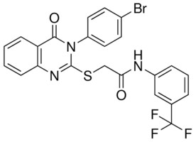 2-{[3-(4-BROMOPHENYL)-4-OXO-3,4-DIHYDRO-2-QUINAZOLINYL]SULFANYL}-N-[3-(TRIFLUOROMETHYL)PHENYL]ACETAMIDE AldrichCPR