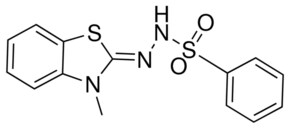 BENZENESULFONIC (3-METHYL-2-BENZOTHIAZOLINYLIDENE)HYDRAZIDE AldrichCPR